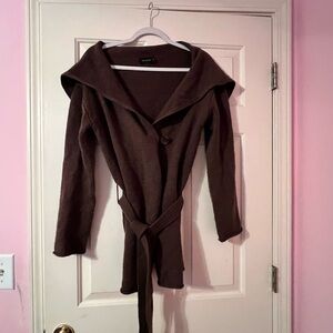 Women’s The Limited Chocolate Brown Knit Cardigan